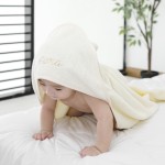 Organic Baby Hooded Towel - Creme (Out of Stock)
